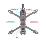 MARK4 HD 5/6/7 Inch RC Quadcopter Carbon Fiber Frame  FPV Air Unit/CADDX VISTA for MARK4 HD Freestyle FPV Racing